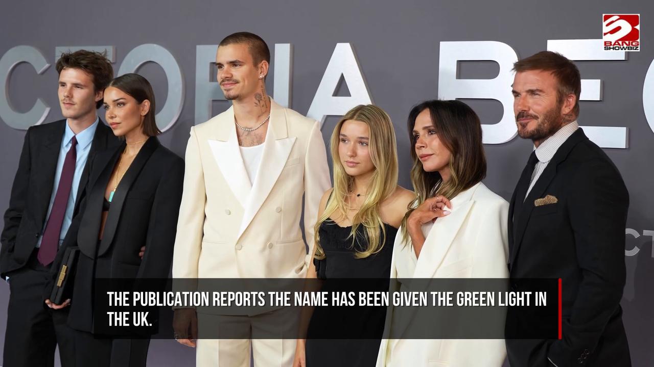 Video thumbnail for Harper Beckham's beauty brand faced trademark rejection
