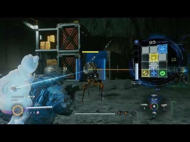 Video thumbnail for Pragmata - 4. Lunum Mines Entrance: Destroy Spider Bots On Surface of The Moon via Homing Missiles