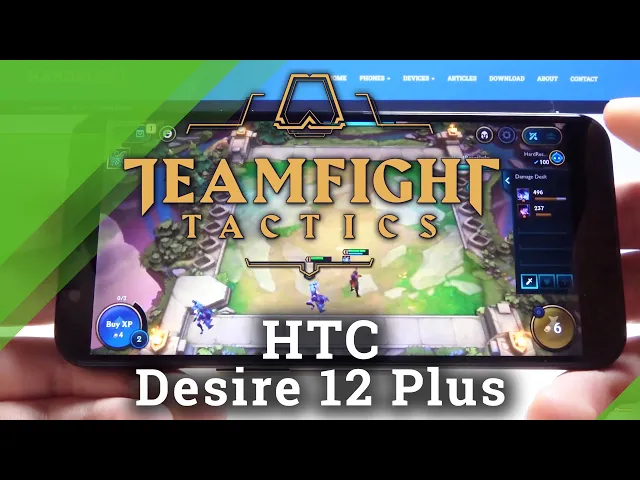 Video thumbnail for HTC Desire 12 Plus - TFT Mobile Game & Settings