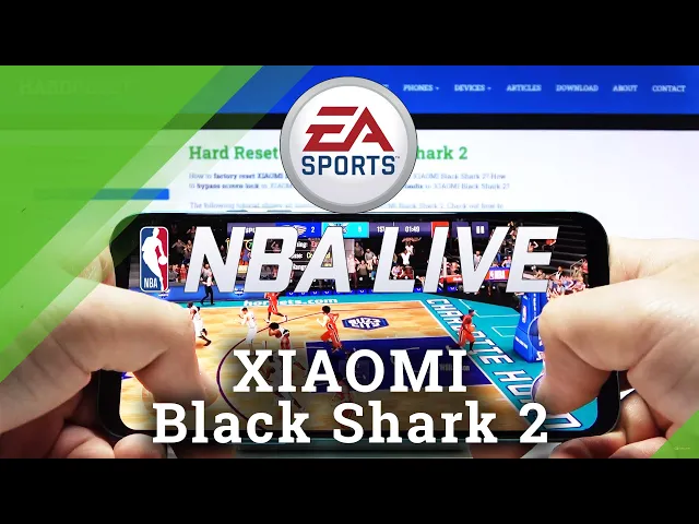 Video thumbnail for NBA live in Xiaomi mi Black Shark 2 - Check Gaming Quality