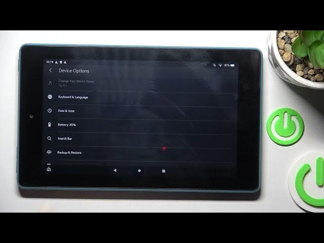 Video thumbnail for How to Change System Language on AMAZON Fire 7 - Set Up System Language