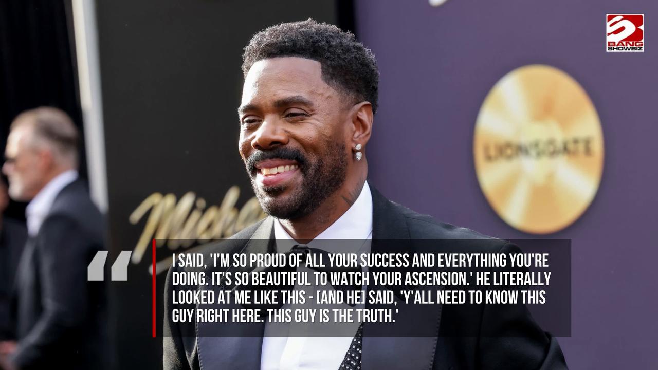 Video thumbnail for Colman Domingo shares memories of Black Panther star Chadwick Boseman