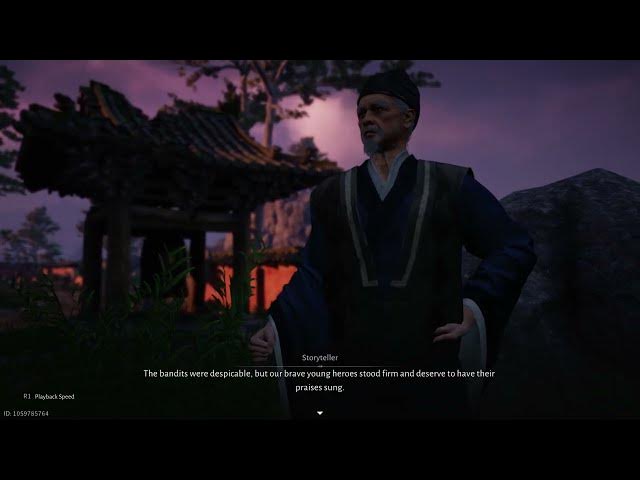 Video thumbnail for Where Winds Meet - Fleeting Youth: "Several Days Later" Story Teller Speech | Play as Clip-Clop