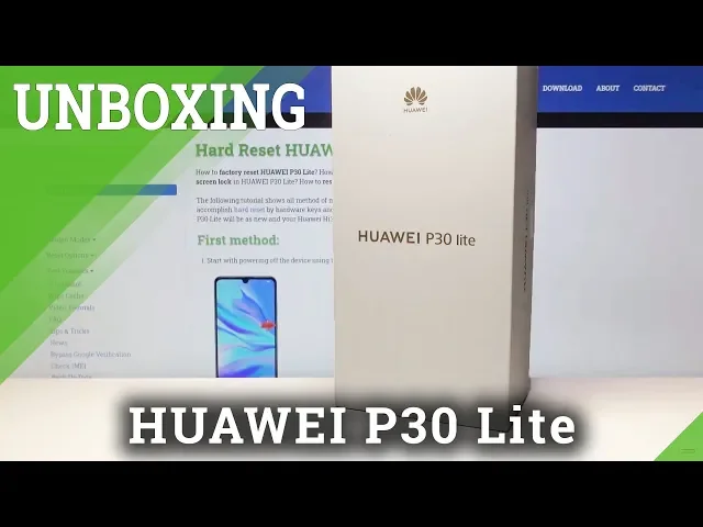 Video thumbnail for The Unboxing of HUAWEI P30 Lite – See What’s Inside