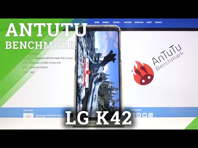 Video thumbnail for LG K42 - Performance Test by AnTuTu Benchmark! | Mediatek MT6762 Helio P22