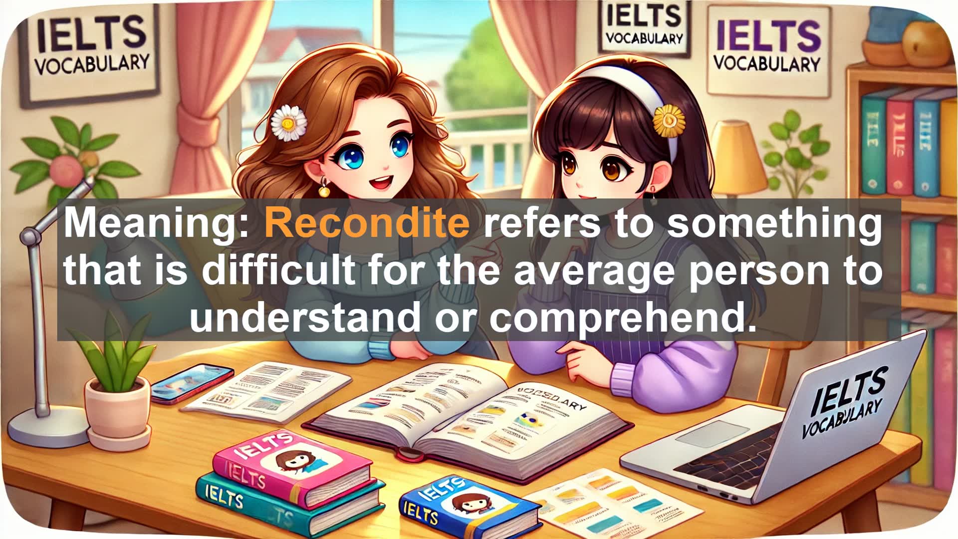 'Video thumbnail for 2000 Must Know IELTS 9.0 Vocabulary - Recondite: Exploring a Word for Complex and Obscure Knowledge'