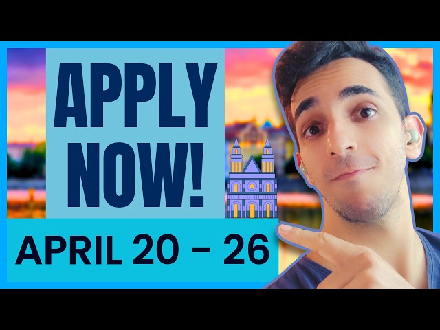 Video thumbnail for Currently Open Scholarships for International Students | April 20 - 26
