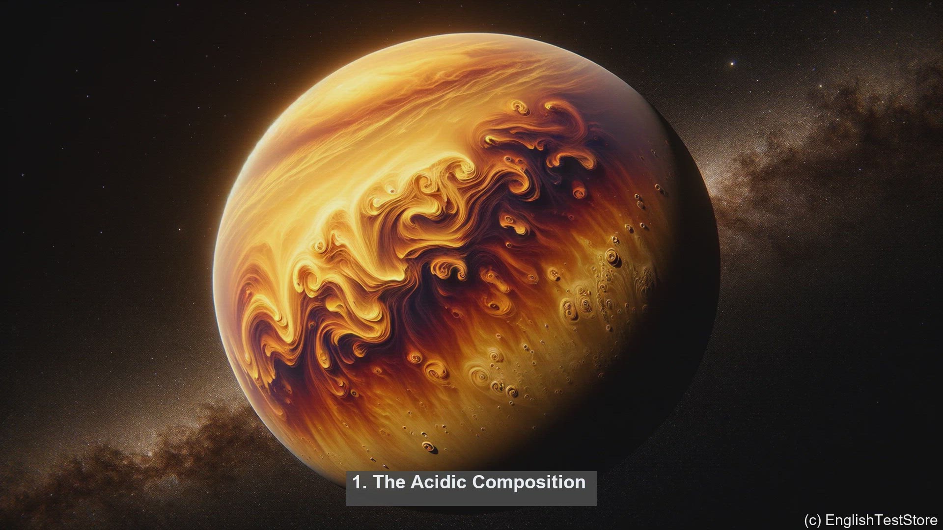 'Video thumbnail for 10 Things You Didn't Know About Venus's Acidic Rain'