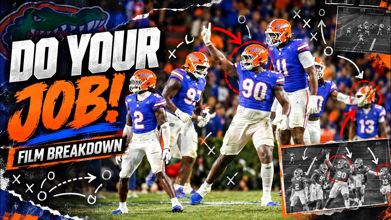 Video thumbnail for Gator Legend CALLS OUT Florida Players in Film Breakdown - "DO YOUR JOB!"