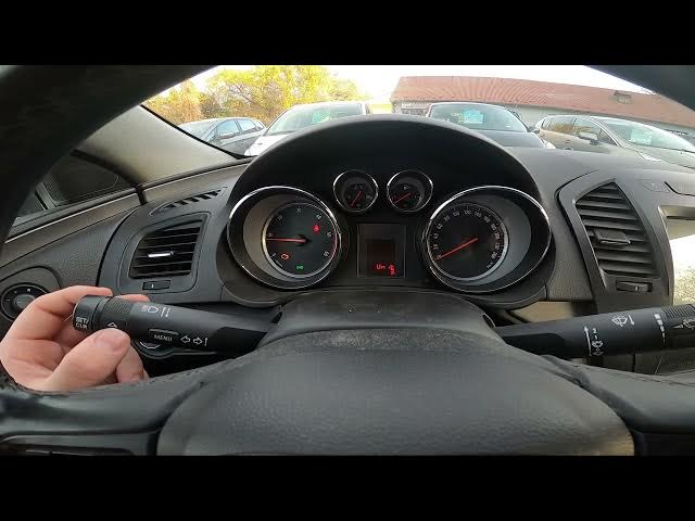 Video thumbnail for How to Change Measurement Units in Opel Insignia I ( 2008 – 2017 ) - Select MPH or KMH