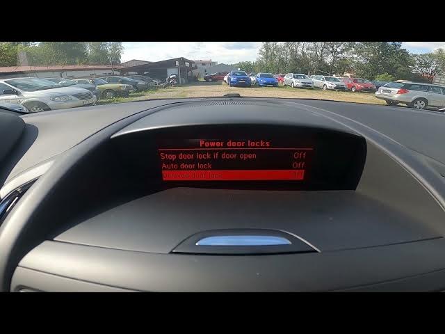 Video thumbnail for How to Enable or Disable Delayed Door Lock in Opel Zafira C ( 2011 - 2019 )