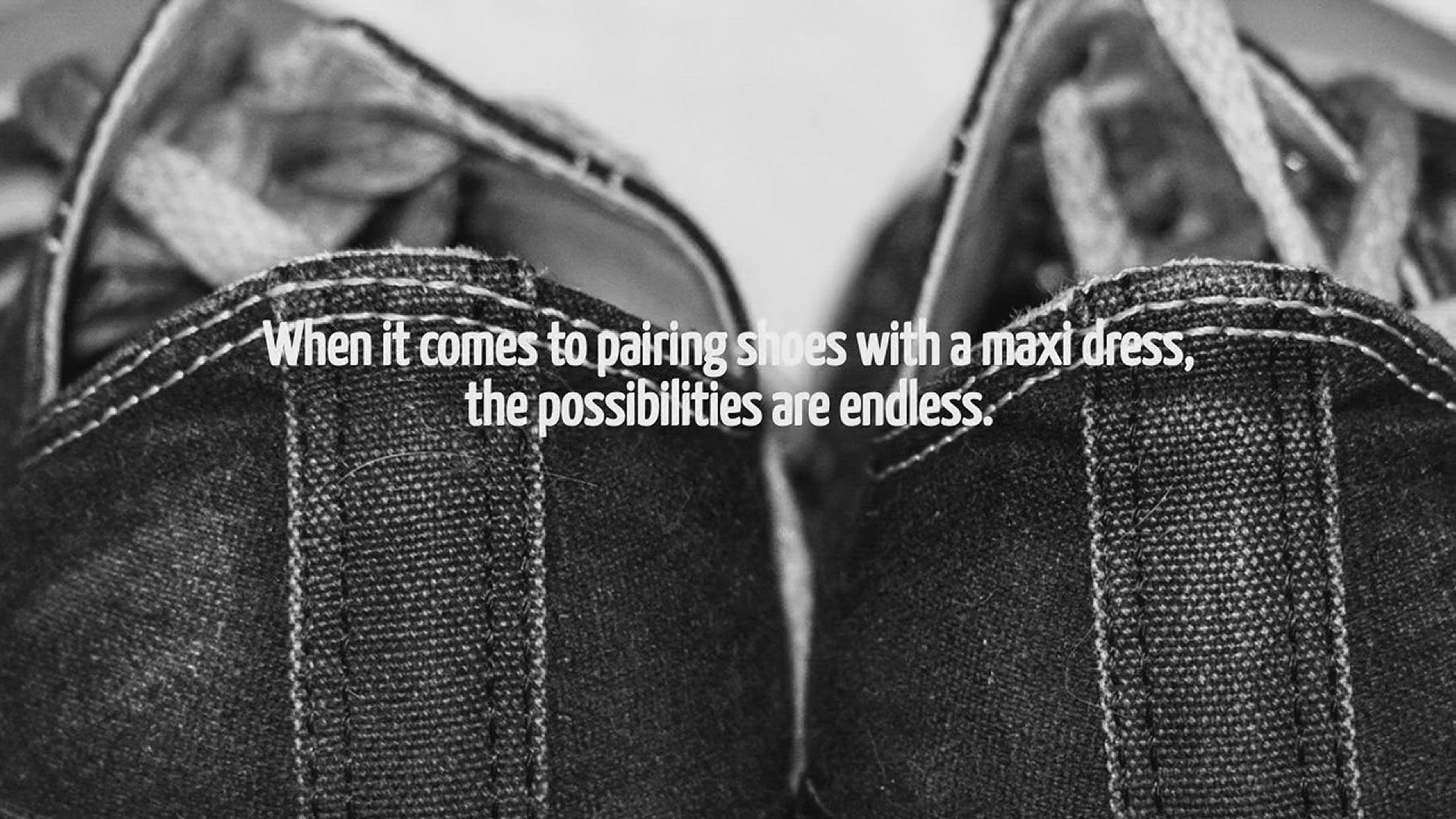 Video thumbnail for What Shoes To Wear With Maxi Dress