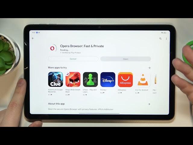 Video thumbnail for How to Install Opera browser on Oppo Pad Air