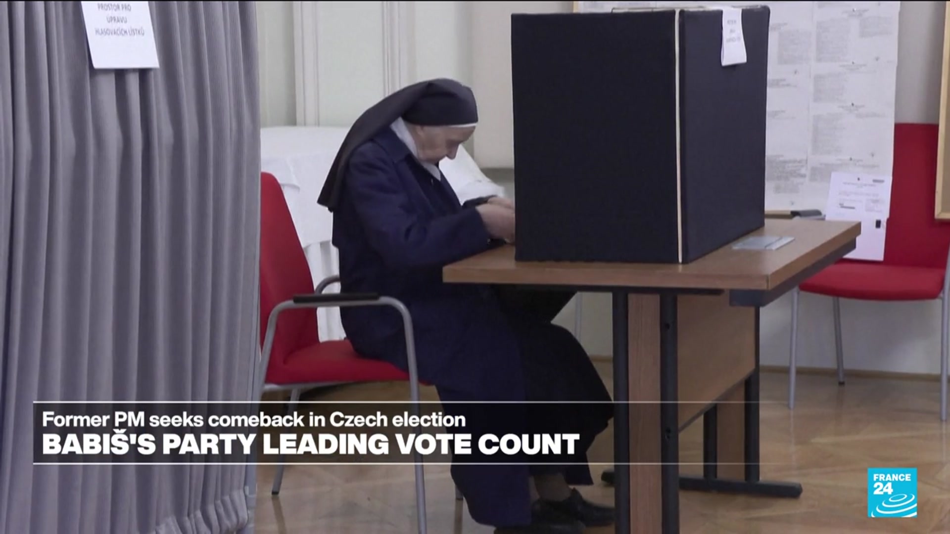 'Video thumbnail for Billionaire Babis's party on track to win Czech election'