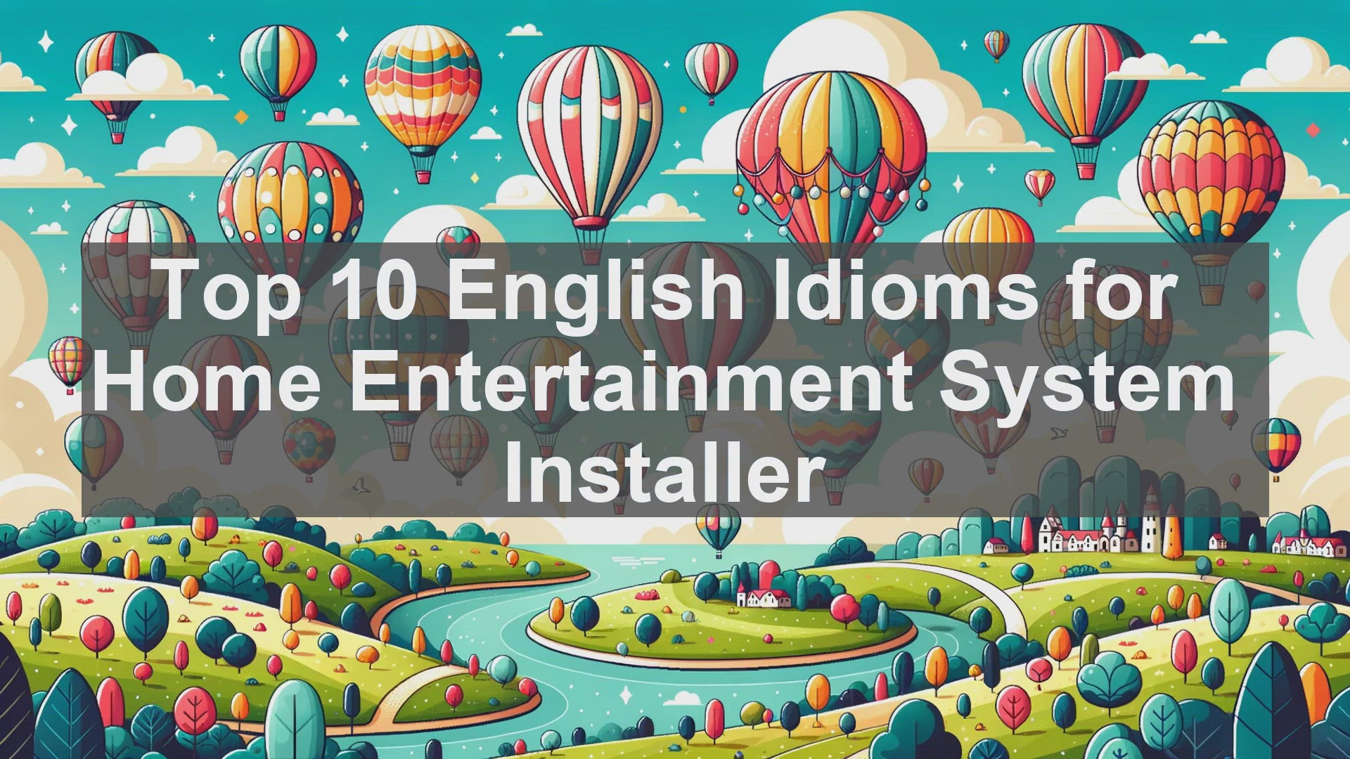 'Video thumbnail for Top 10 English Idioms for Home Entertainment System Installer'