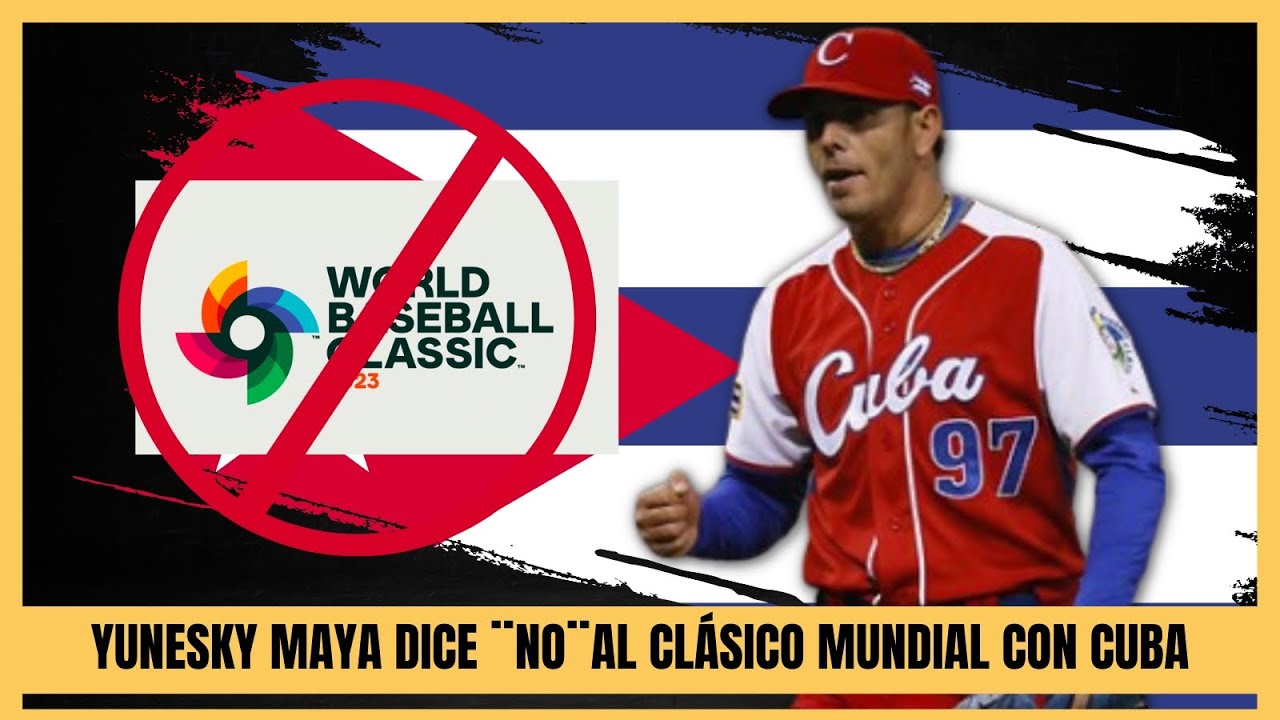 Video thumbnail for Yunesky Maya le dice que no al Clásico Mundial con Cuba