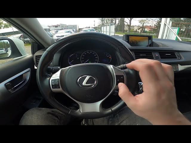 Video thumbnail for How to Check Current Fuel Consumption in Lexus CT ( 2010 – 2021 )