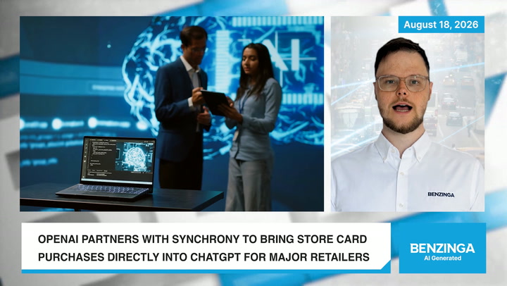 Video thumbnail for Synchrony Eyes ChatGPT Sales