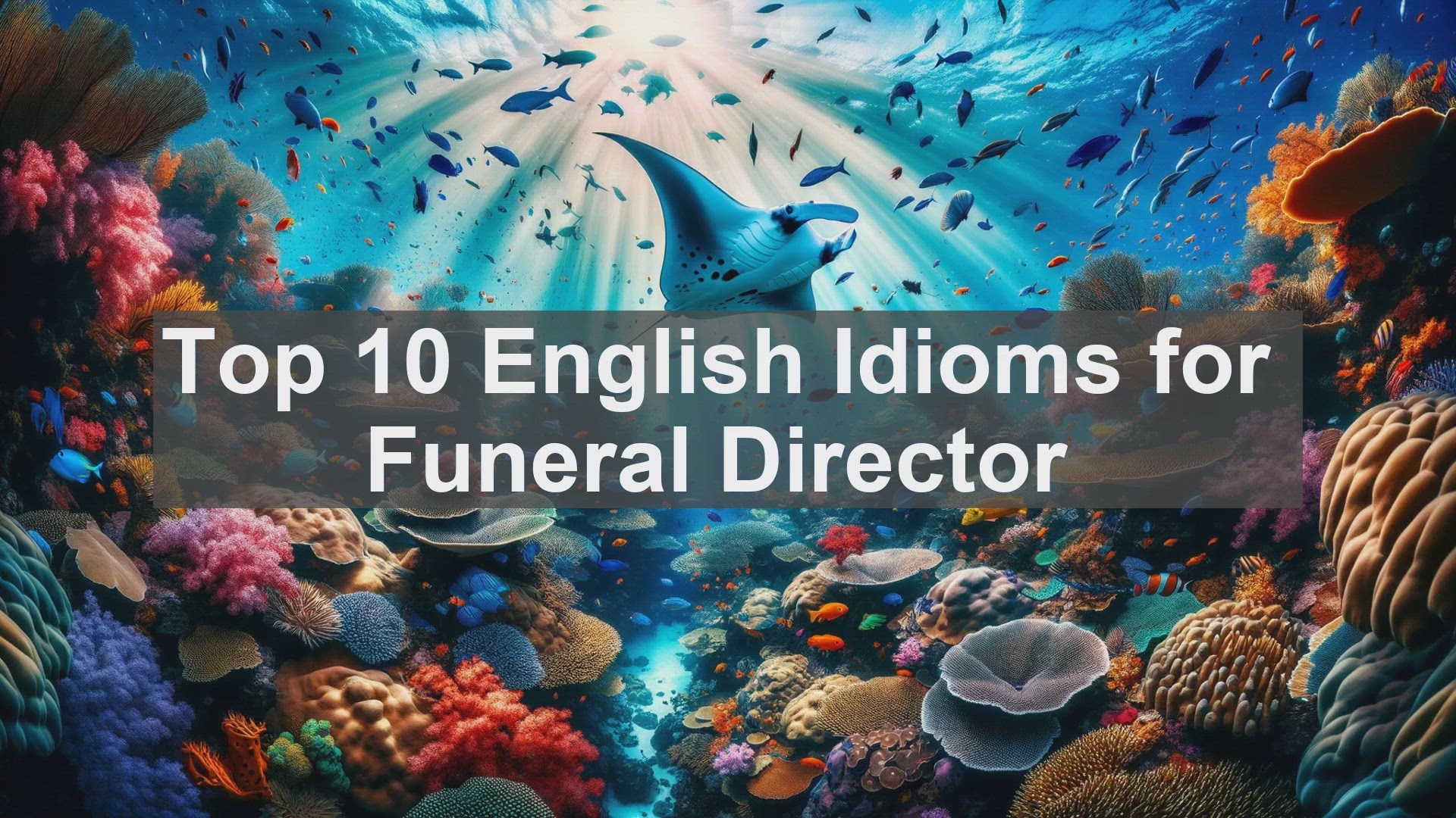 'Video thumbnail for Top 10 English Idioms for Funeral Director'