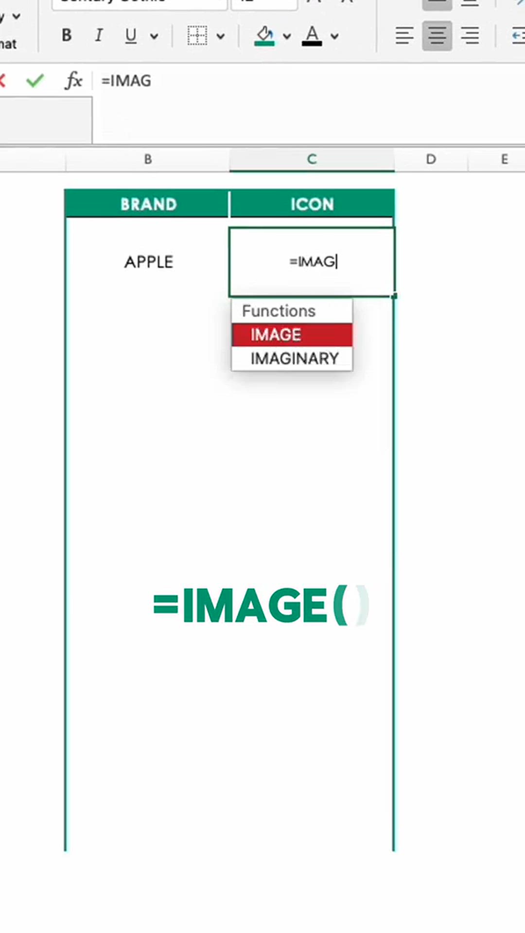 'Video thumbnail for Add a company logo in Excel in a second'