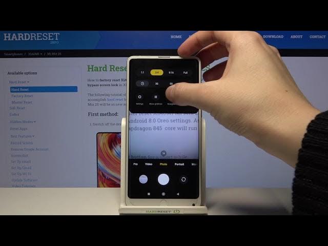Video thumbnail for How to Turn On/Off Camera Leveler in XIAOMI Mi Mix 2S – Manage Camera Settings