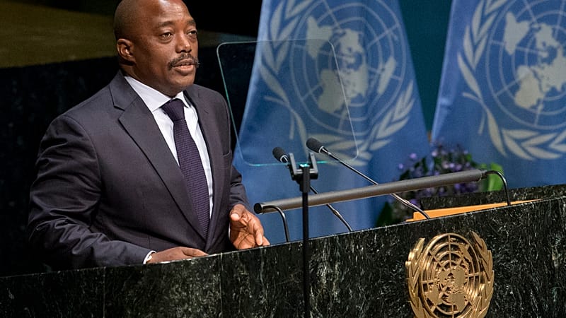Video thumbnail for Former DR Congo president says the country is 'in peril'