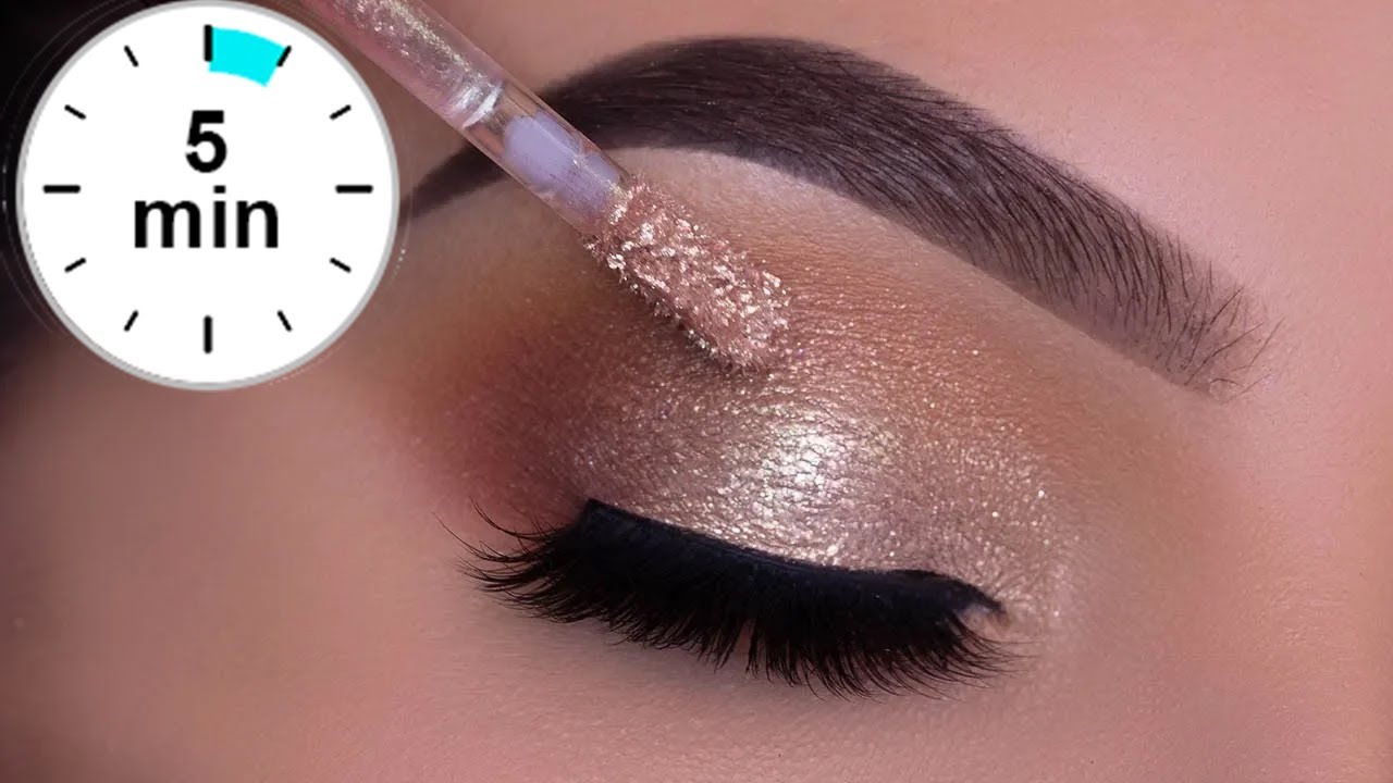Video thumbnail for SUPER EASY 5 MINUTE 5 Makeup Tutorial | SPECIAL OCCASION Glam