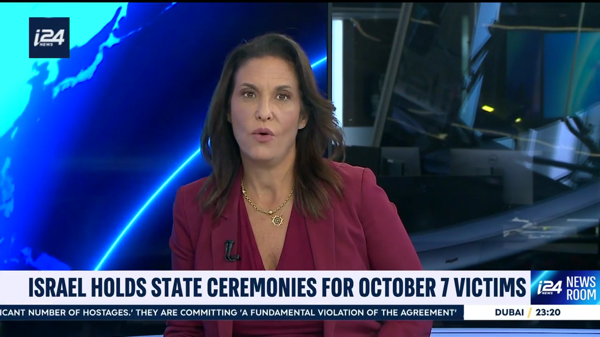 'Video thumbnail for Israel holds state ceremonies for October 7 victims'