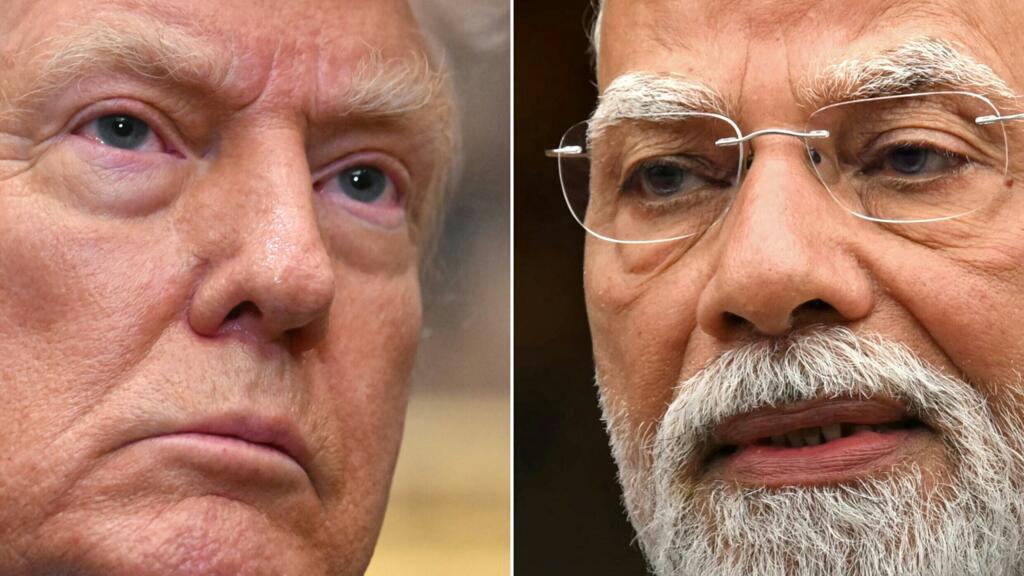 'Video thumbnail for Trump increases India tariffs to 50% for buying Russian oil'