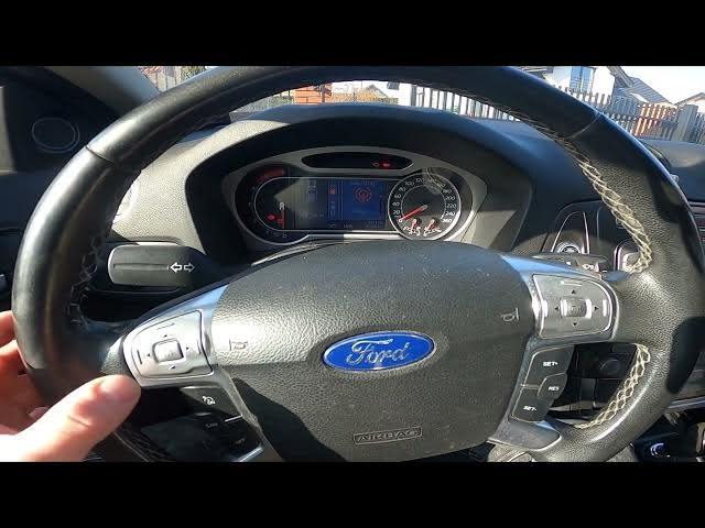 Video thumbnail for How to Enter Radio Display on Speedometer Display in Ford Mondeo IV ( 2007 - 2014 )