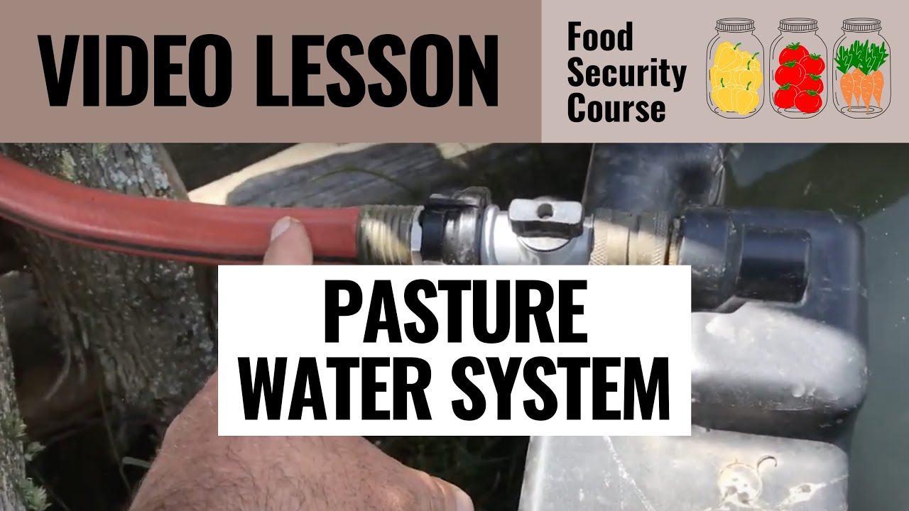 Video thumbnail for VIDEO   PASTURE WATER SYSTEM