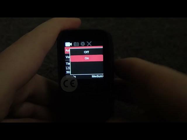 Video thumbnail for How To Enable & Disable Audio Recording on SJCAM C200?