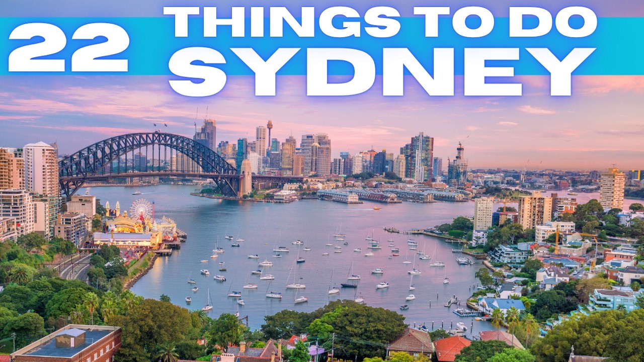Video thumbnail for Best Things To Do in Sydney Australia 4K