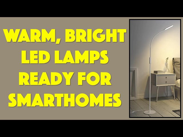 Video thumbnail for Gladle LED Floor Lamp and Gooseneck Reading Lamp -- ASSEMBLY & REVIEW