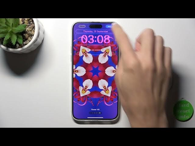 Video thumbnail for How to Add Kaleidoscope Wallpaper on iPhone 15 Pro Max?