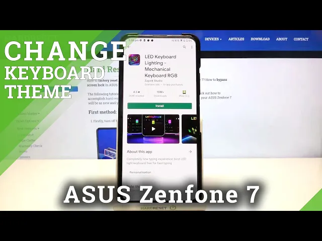 Video thumbnail for How to Download LED Keyboard in Asus Zenfone 7?