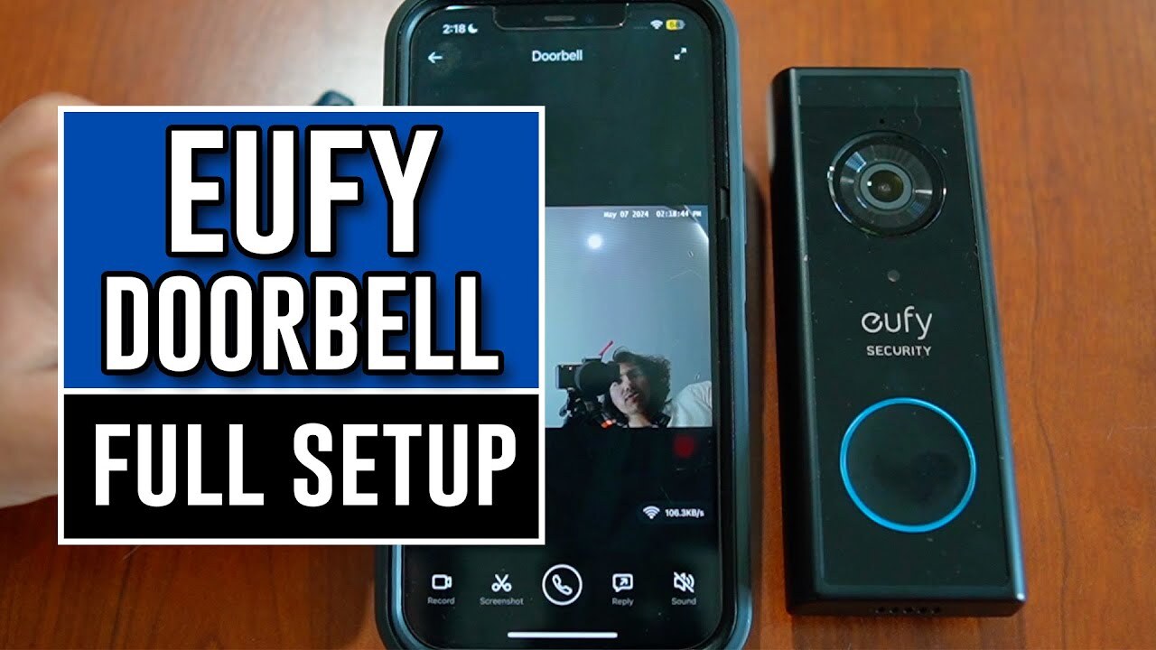 Video thumbnail for Eufy Video Doorbell S220 Setup and Review | What To Expect