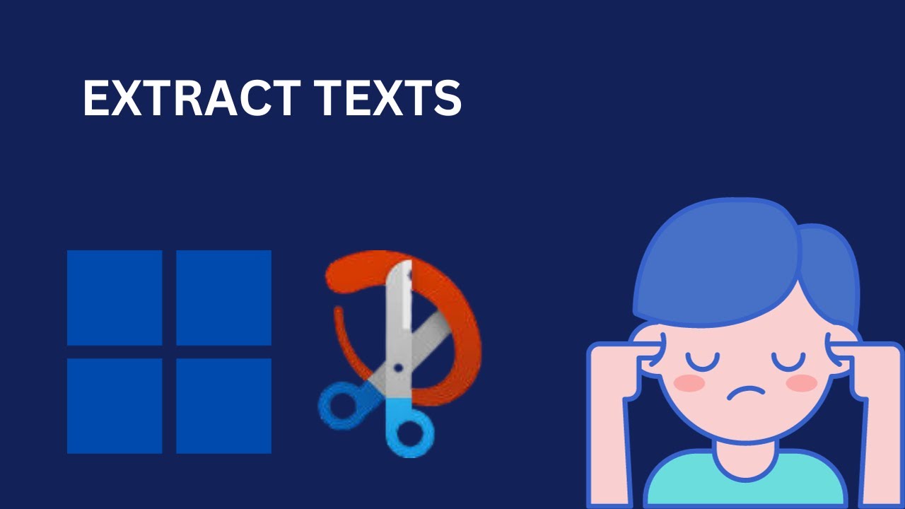 'Video thumbnail for How to Extract Text From Images With Snipping Tool on Windows 11 | GearUpWindows'
