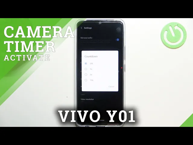 Video thumbnail for How to Use Camera Timer on VIVO Y01 - Set Up Camera Timer