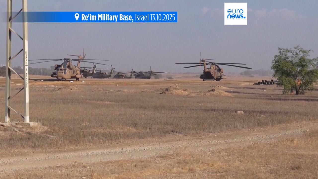 'Video thumbnail for Israeli army confirms it has carried out airstrikes in southern Gaza's city of Rafah'