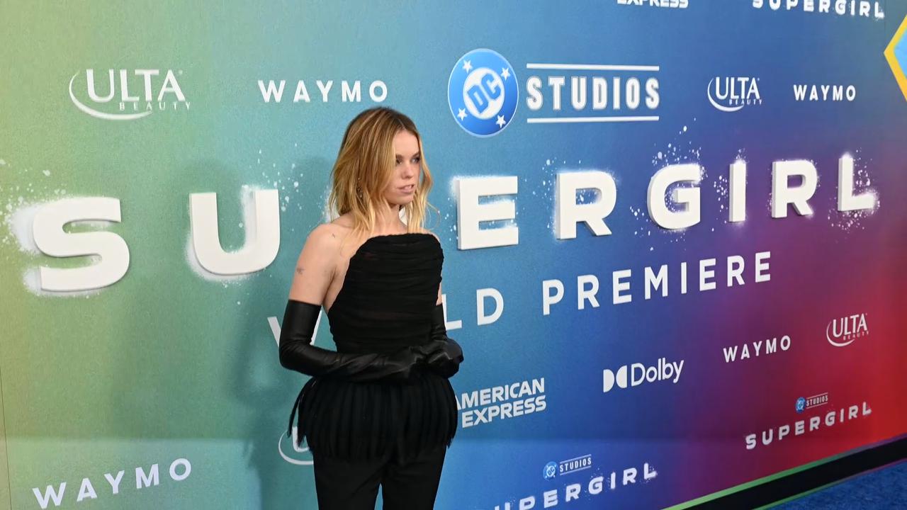 Video thumbnail for NY: The World Premiere of DC Studios' Supergirl�- Arrivals 2.