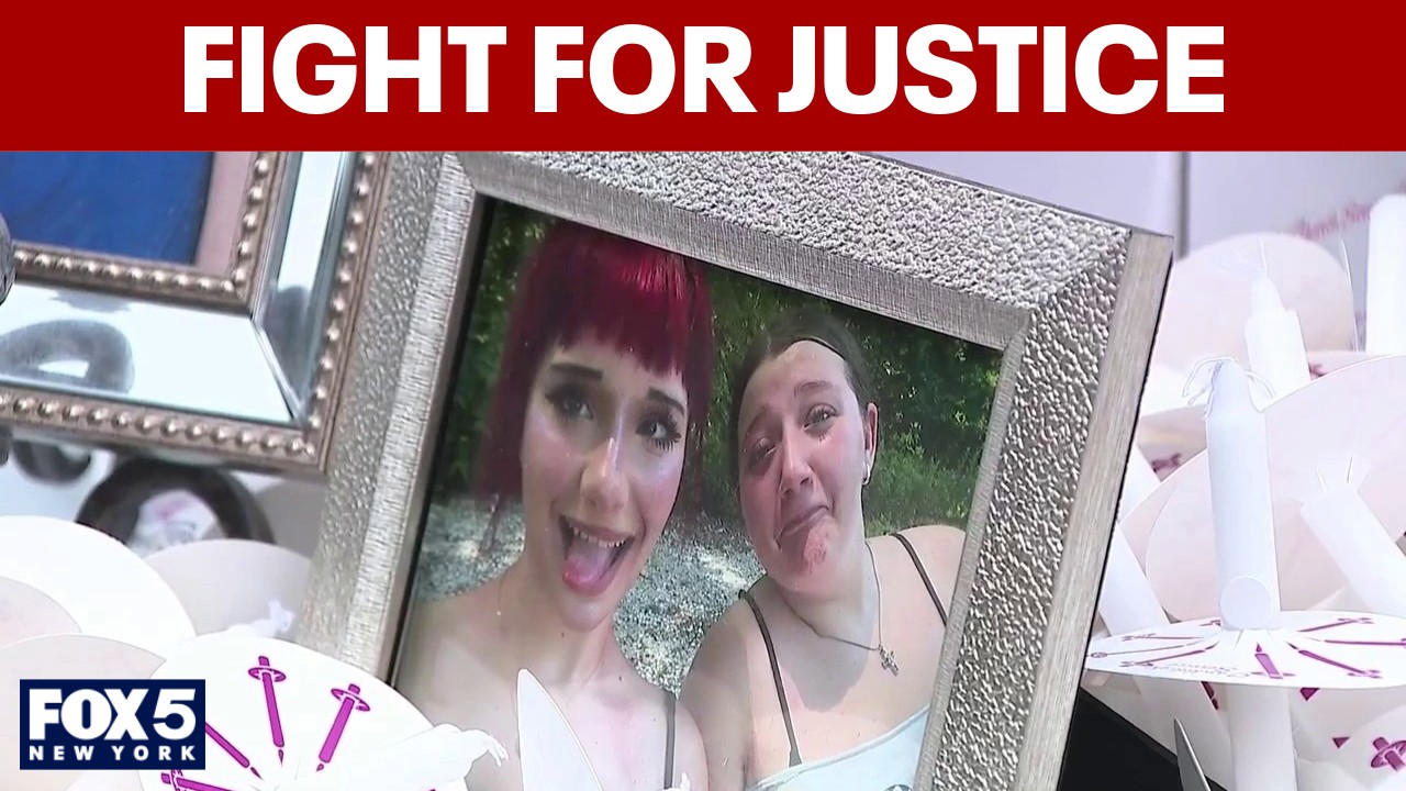 Video thumbnail for "We miss our girls": NJ vigil marks 1 year since teen best friends killed in crash