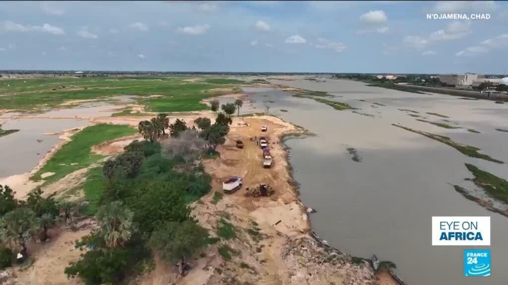Video thumbnail for Chad bans sand extraction along Chari River, sparking controversy