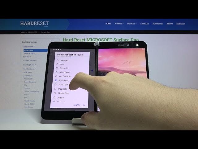 Video thumbnail for MICROSOFT Surface Duo Notification Tones - Notification Sounds