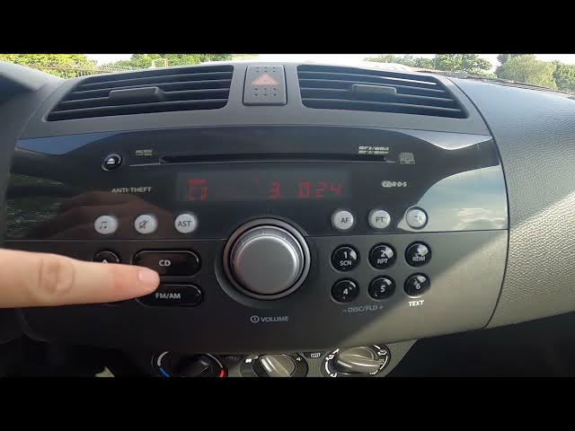 Video thumbnail for How to Change Radio Source in Suzuki Swift IV ( 2004 - 2010 ) - Enable AUX or Bluetooth