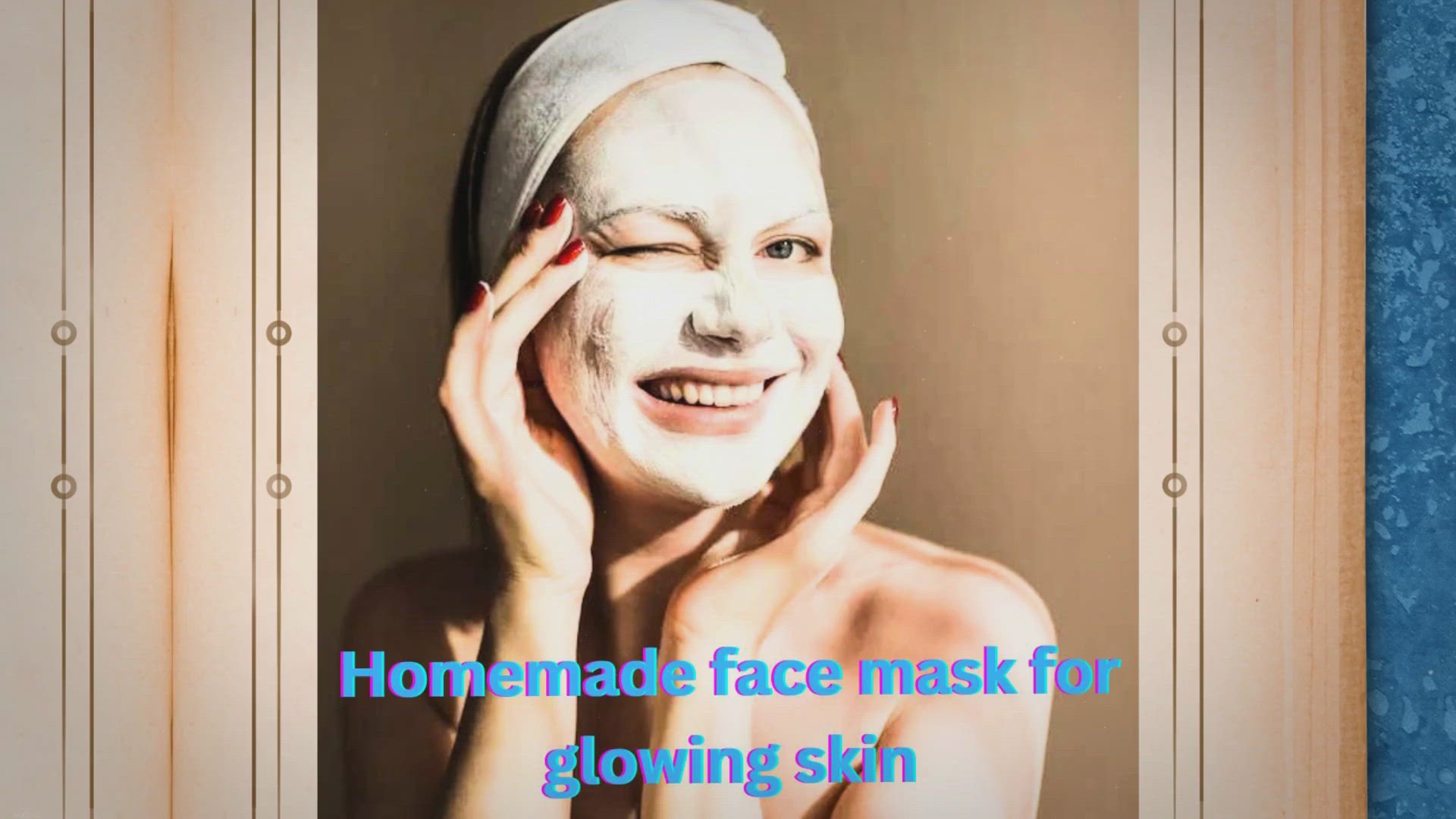 Video thumbnail for Homemade face mask for glowing skin
