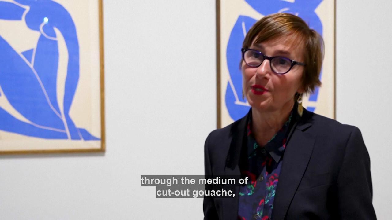 Video thumbnail for Matisse 1941-1954: Paris exhibition traces painter's final years