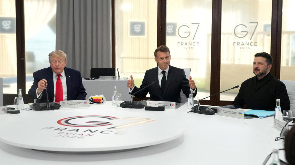 Video thumbnail for US signals to return of sanctions on Russia as G7 unites around Ukraine