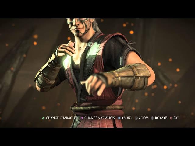 Video thumbnail for Mortal Kombat X - Kollection: Starting Fighters (Character Viewer) Variations, Taunts, Outfits PS4