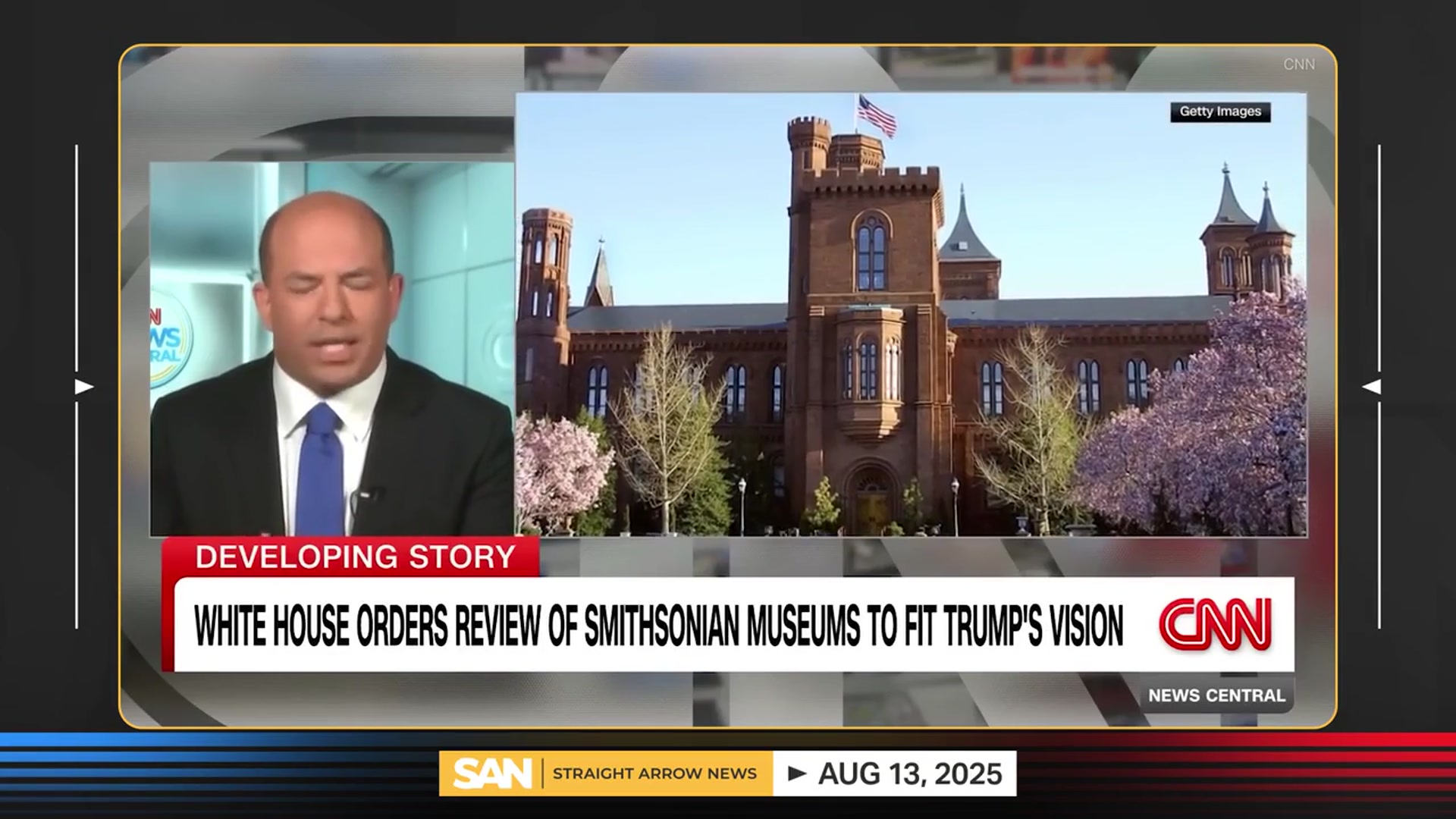 'Video thumbnail for Trump, Smithsonian framed negatively in museum review: Bias Breakdown'